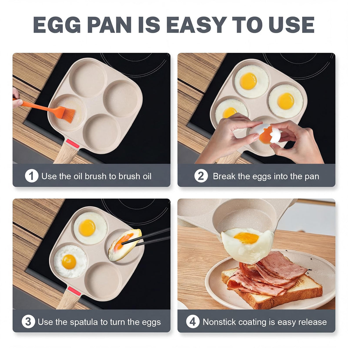 Ywmoml bamboo-pattern chopsticks pair with the pan for serving.