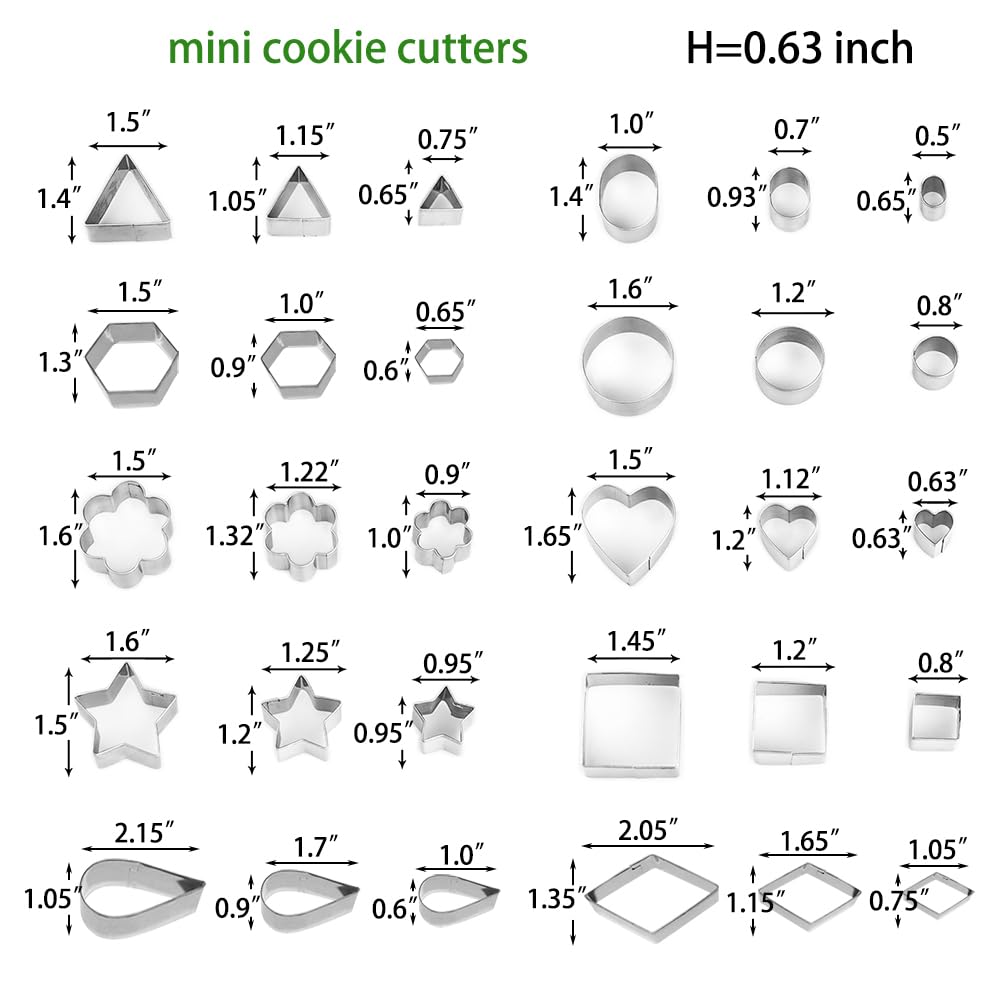 YXCLIFE flower shape cutter for delicate fondant and iced treats