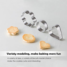 YXCLIFE oval cutter for elongated cookies and unique crafts