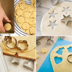 YXCLIFE round cutter for classic cookie bases and clean edges