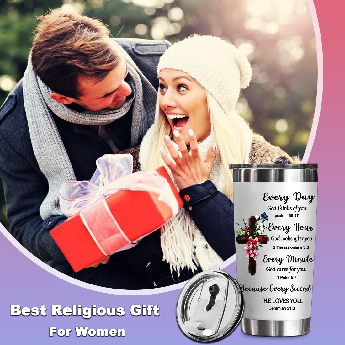 YXOTJHS gift-ready packaging tumbler makes a thoughtful present for loved ones.