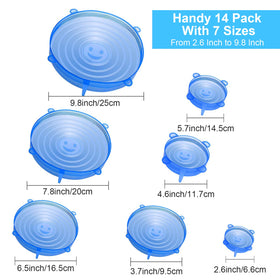 YXYL clear lid on a bowl provides a tight seal to maintain freshness