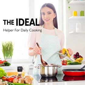 YYLTJR heat-resistant wooden utensils ready for non-stick pans