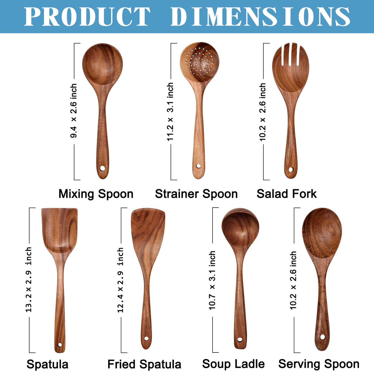 YYLTJR Salad fork with smooth edges for easy salad prep.