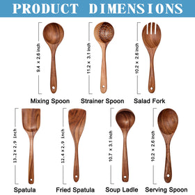 YYLTJR Salad fork with smooth edges for easy salad prep.