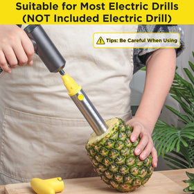 YYP pineapple cutter preserves the shell for recipes and drinks