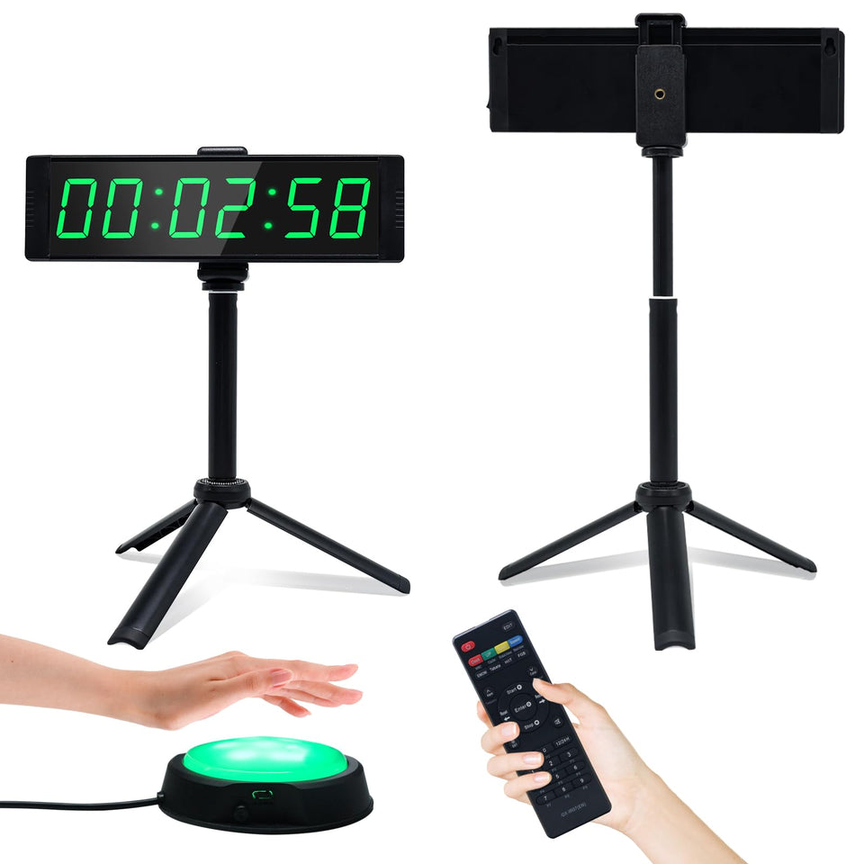 YZ Gym Timer Clock digital display for precise interval timing during workouts