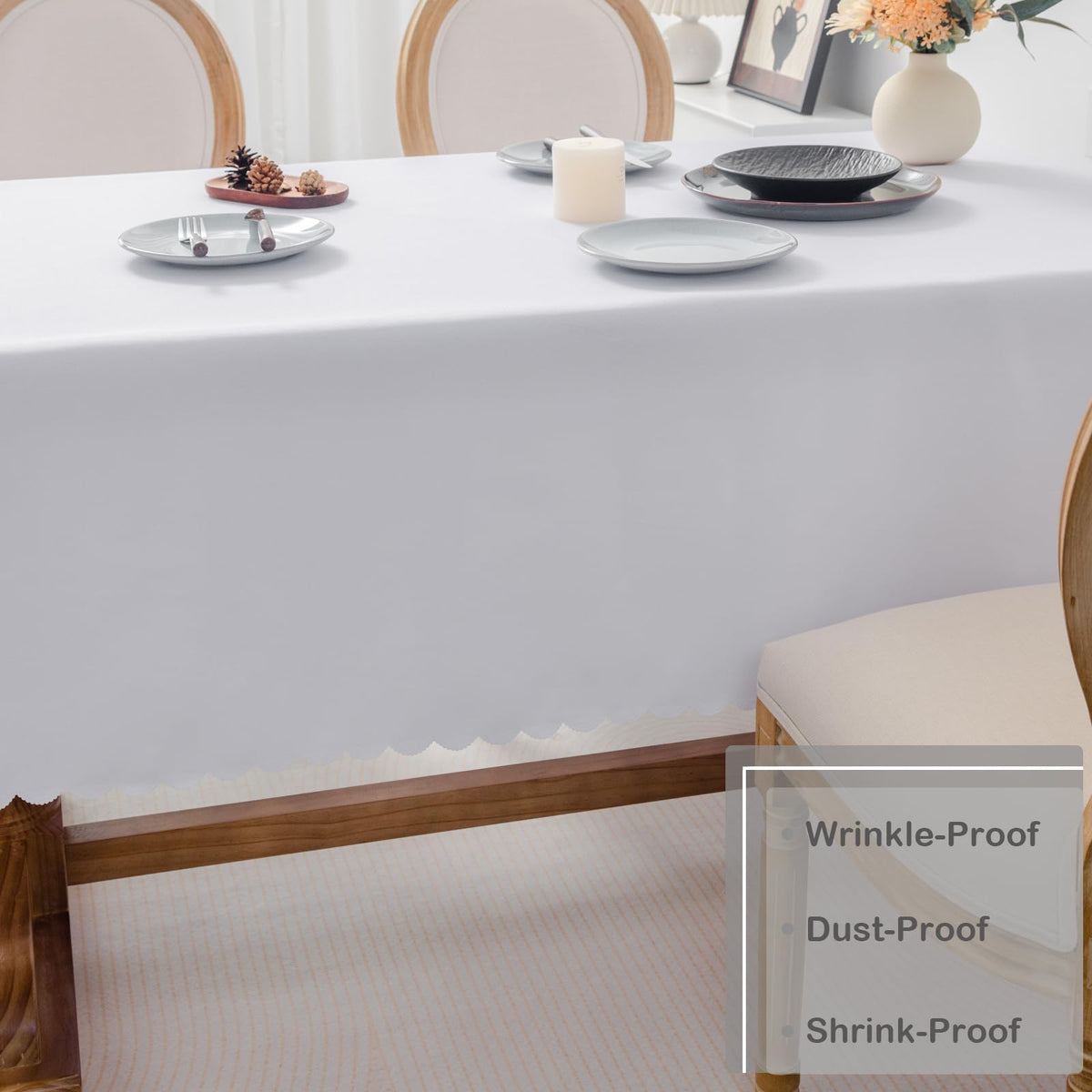 YZKITM outdoor tablecloth— enhances patio picnics and camping meals.