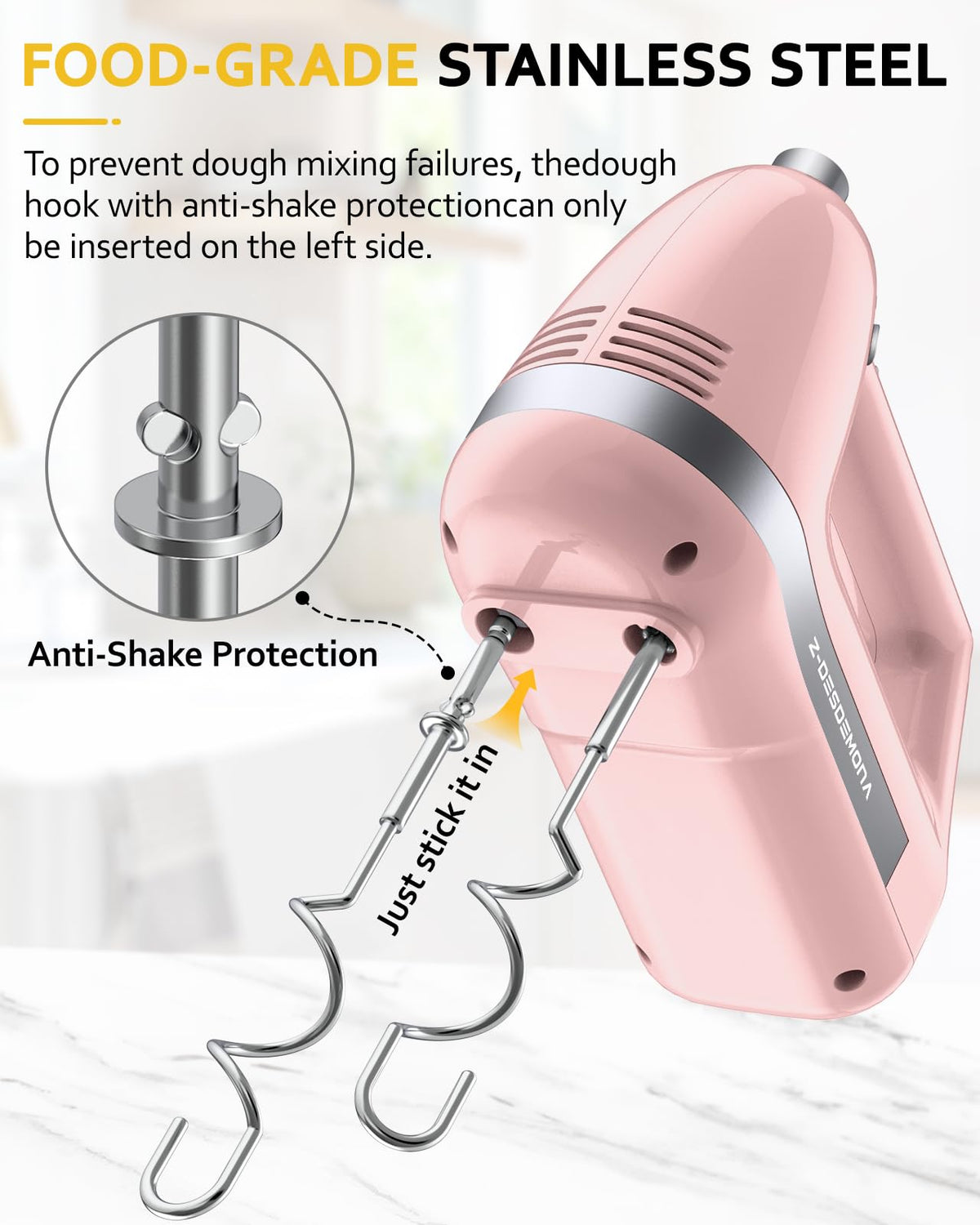 Efficient heat dissipation in Z-DESDEMONA mixer maintains steady performance.