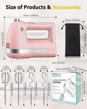 Easy, one-handed operation with Z-DESDEMONA for quick mixing tasks.