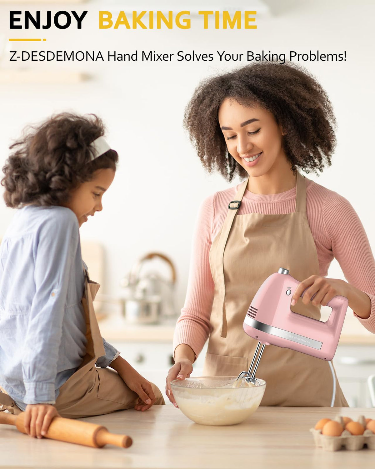 Storage bag included with Z-DESDEMONA to organize attachments.