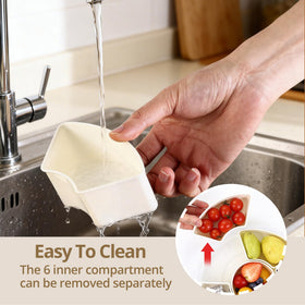 Zaboro removable compartments for quick, thorough cleaning.