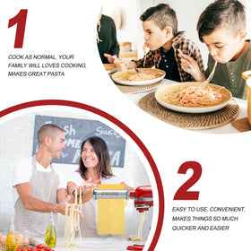 ZACME easy-clean design helps rinse away dough and flour quickly after use