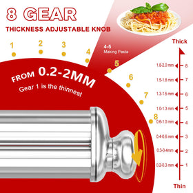 ZACME fettuccine cutter enables restaurant-quality ribbons at home
