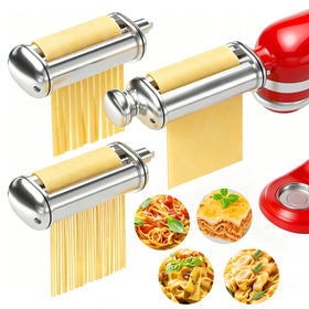 ZACME pasta roller with eight settings for precise dough thickness