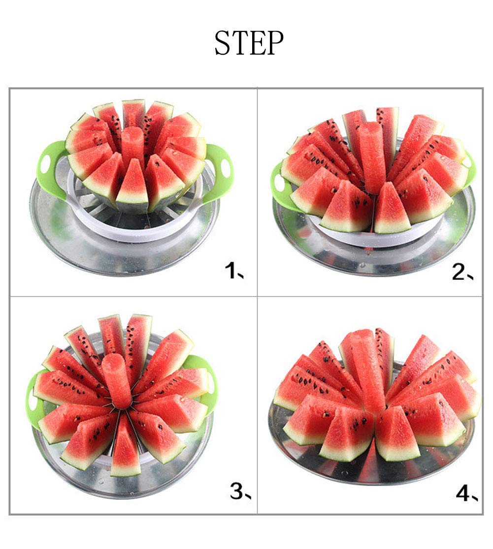 ZaH Melon Slicer delivers uniform slices for reliable portions on any plate.