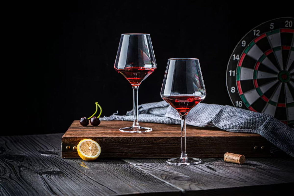 ZAINCA top-rack dishwasher-safe wine glass for easy cleanup.