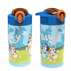 Zak Designs Bluey 16oz bottle set, durable for daily use and sharing