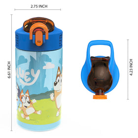 Kid-friendly Bluey bottle design encourages regular hydration