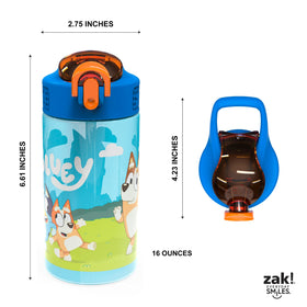 Bluey bottle spout cover stays clean for safer sipping