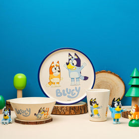 Zak Designs Bluey dinner bowl 6-inch perfect for soups and snacks.