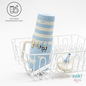Zak Designs Bluey Sutton 30oz tumbler double-wall prevents outer condensation