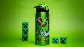 The bottle from Zak Designs fits most car cup holders for easy travel