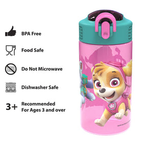 Travel-friendly design fits most car cup holders for easy transport