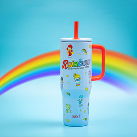 Close-up of Rainbow Brite Sutton handle for a secure grip.