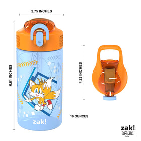 16-ounce capacity fits most cup holders for on-the-go hydration