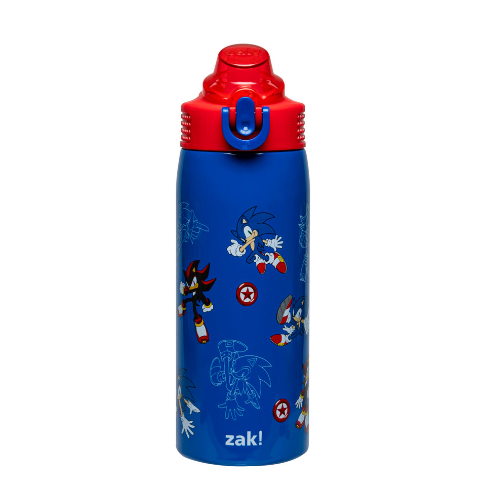 Zak Designs Sonic Sage 19oz bottle spout cover for leak-free on-the-go hydration