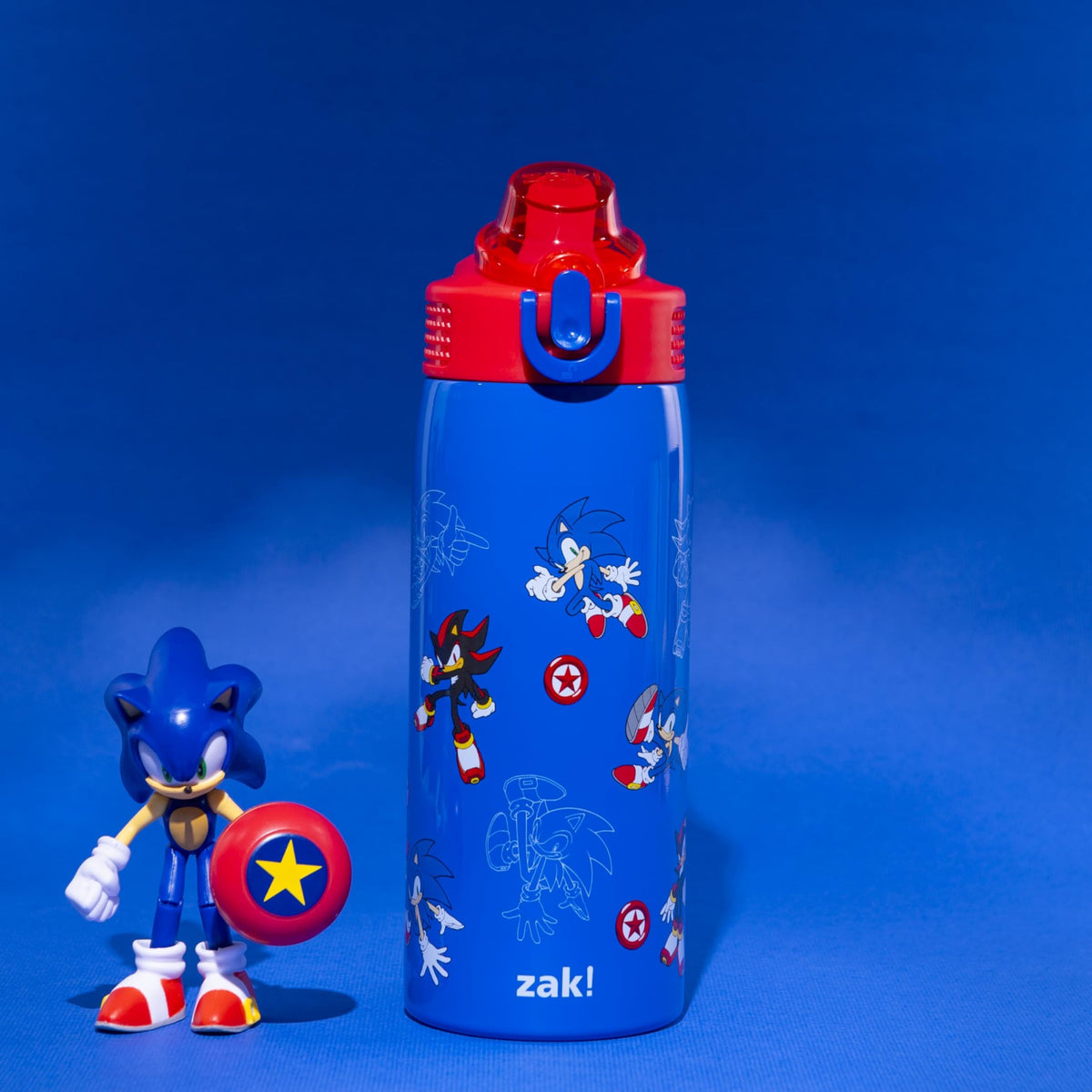 Zak Designs Sonic Sage 19oz bottle with vacuum insulation keeps drinks cold