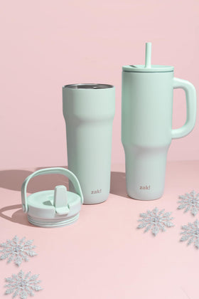 Zak Designs Sutton stainless steel body feels sturdy and BPA-free.