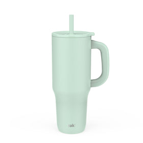 Zak Designs Sutton travel tumbler 40oz shown full, ideal for all-day hydration on the go.