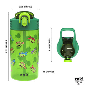 Leak-proof lid prevents spills during travel and school days.