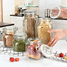 ZALSSKE BPA-free glass storage provides safe, durable daily use.