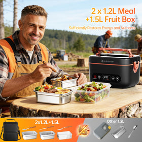 Zapone 12-hour smart timer keeps meals ready when needed.