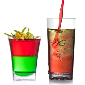 Zappy 52 wedding shot cups for elegant service and quick cleanup.