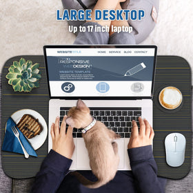 Zapuno sturdy W-legs and non-slip pads for stability on furniture.