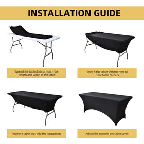 Easy-care material machine washable in cold water for busy events