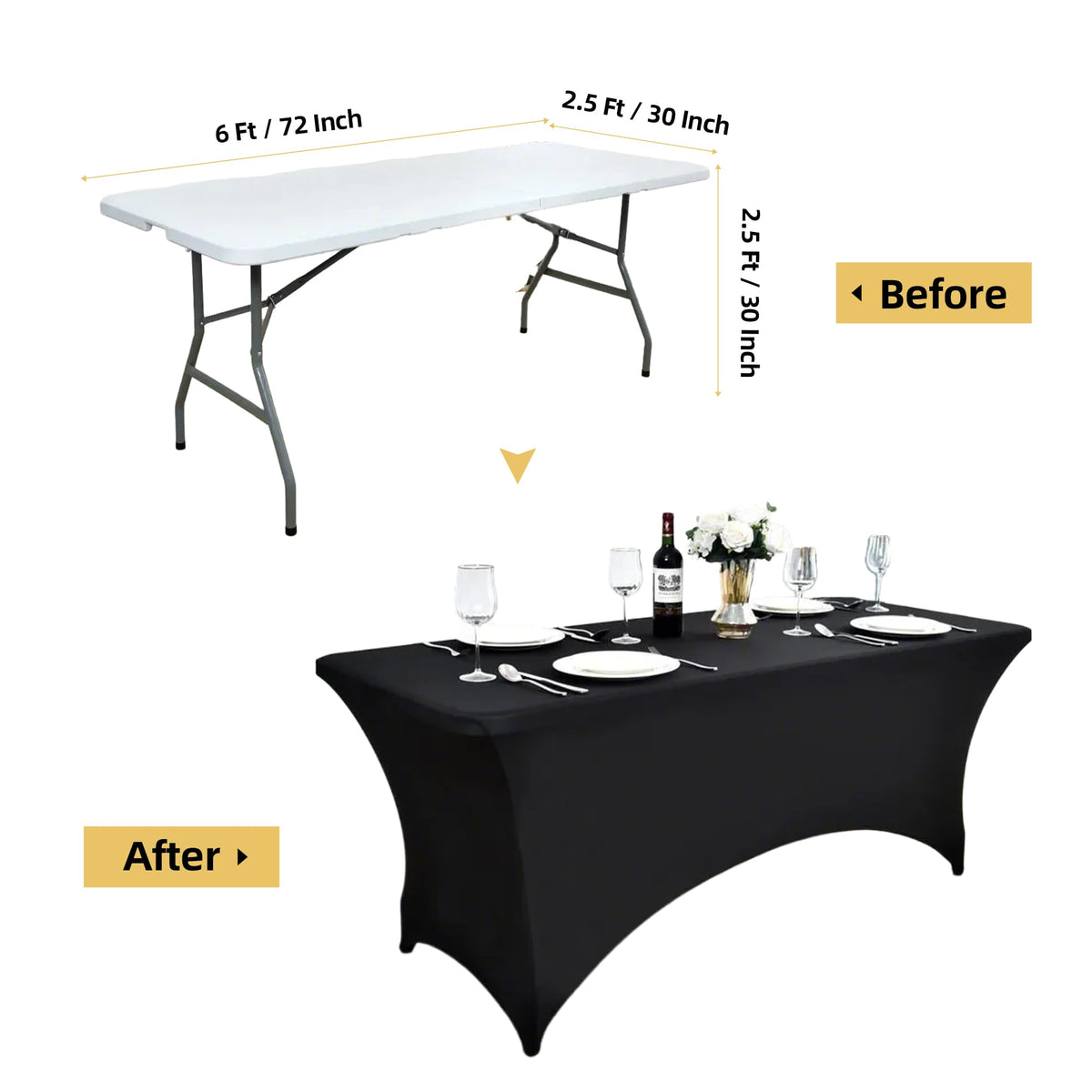 ZarzaaSik machine-washable table cover withstands repeated use