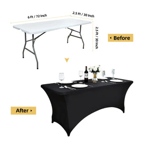 ZarzaaSik machine-washable table cover withstands repeated use