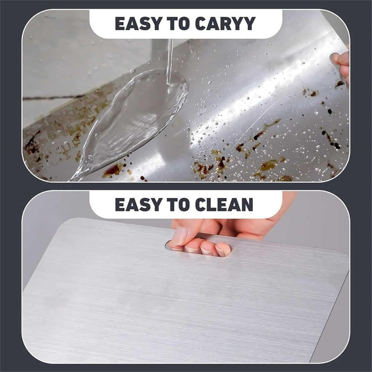 Zaucet Titanium Cutting Board ideal for dough, vegetables, and meat prep.
