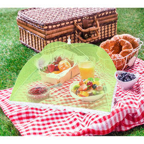 ZAUGONTW outdoor mesh food cover keeps flies away during barbecues