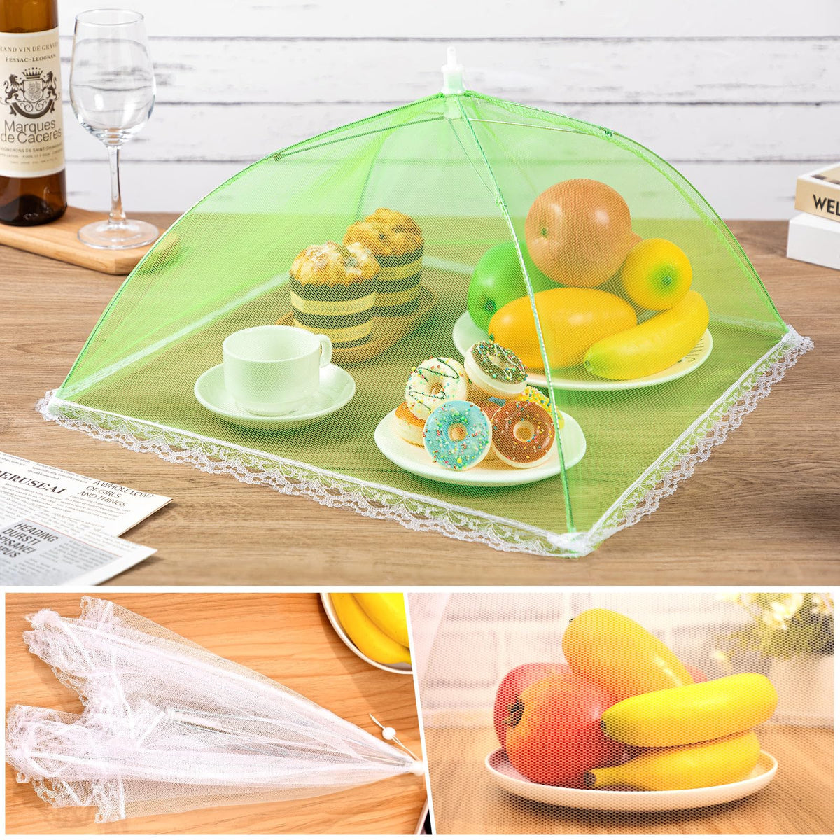 ZAUGONTW reusable dish cover simplifies cleanup after meals