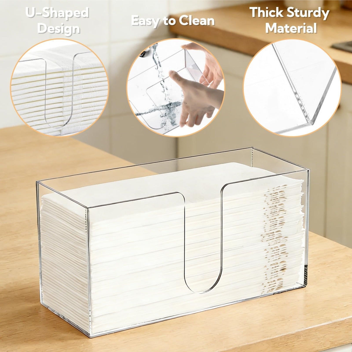 ZAVOOS two pack acrylic holder setup for multiple rooms and replacements.