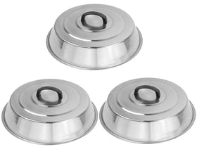 ZBXFCSH 12-inch round basting dome provides even heat on grills for consistent cooking