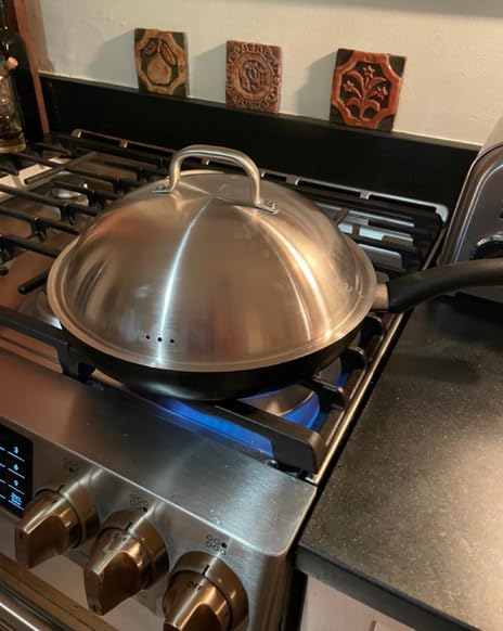 ZBXFCSH outdoor cooking with the domes on a grill
