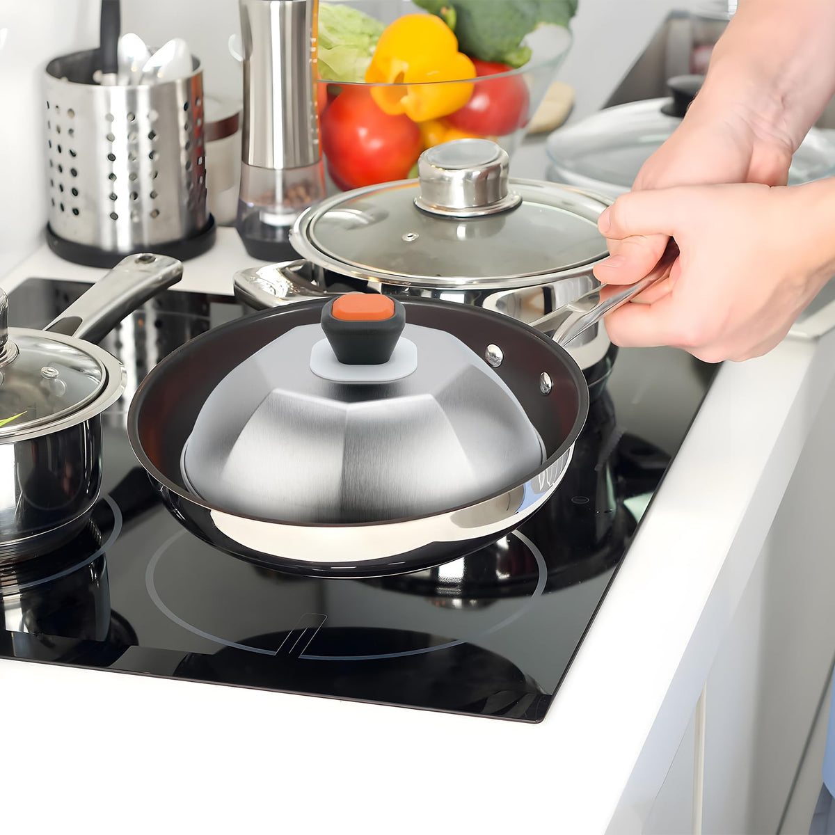 ZBXFCSH backyard kitchen dome lid ready for grilling