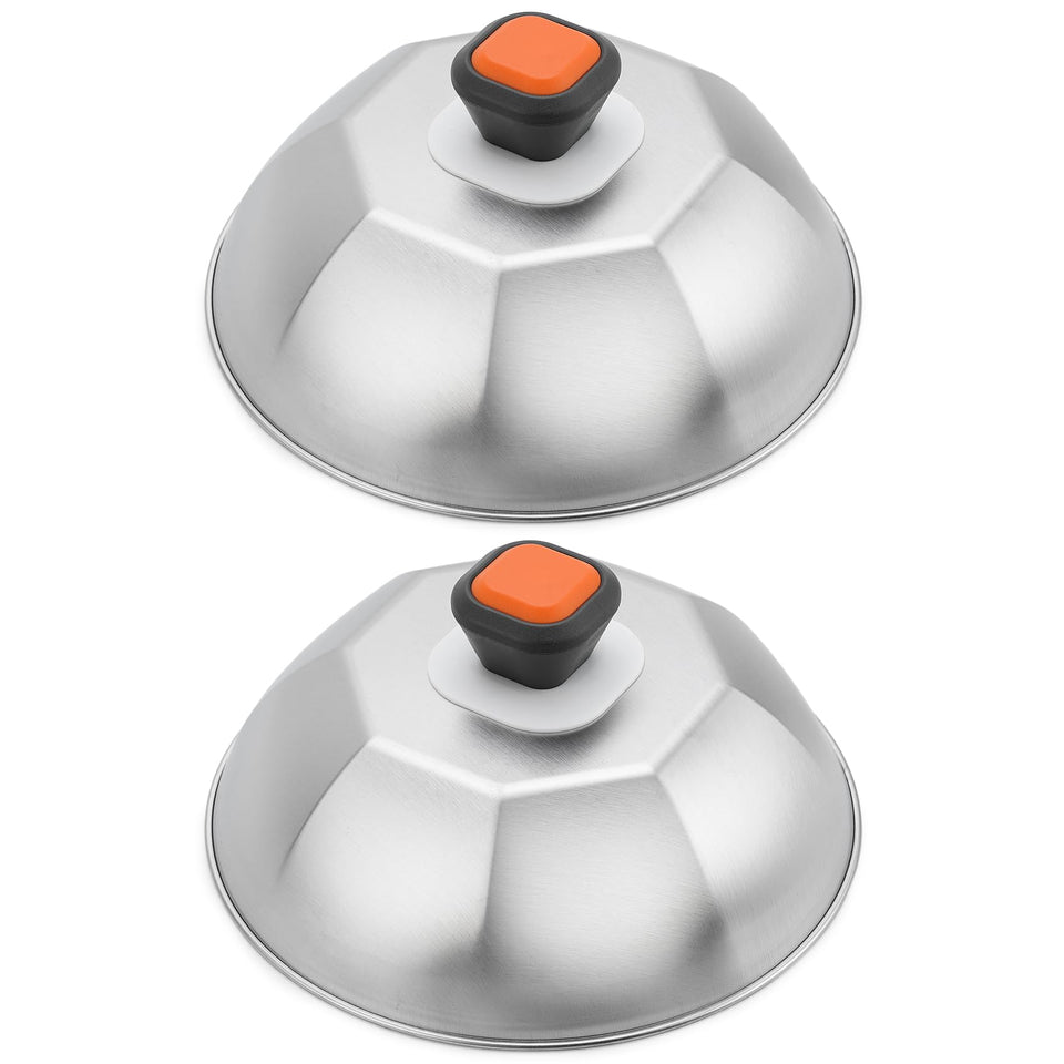 ZBXFCSH 9-inch cheese dome over grill for even melting